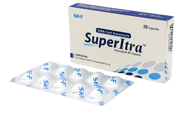 SuperItra 65 mg Capsule