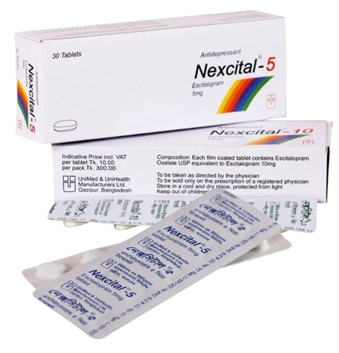 Nexcital 5 mg Tablet