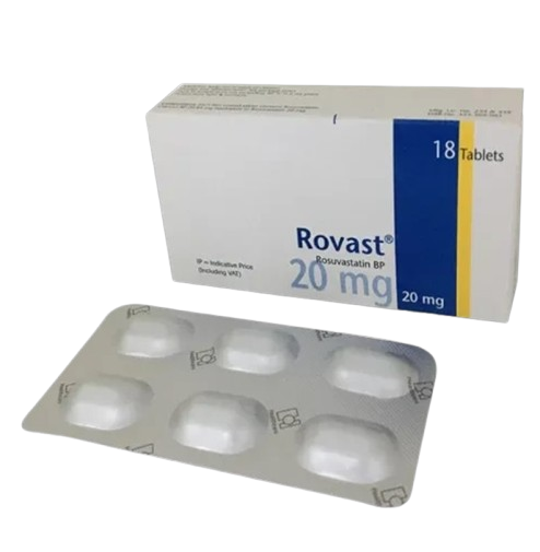 Rovast 20 mg Tablet