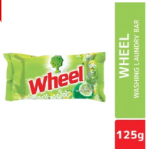 Wheel Laundry Soap 125gm